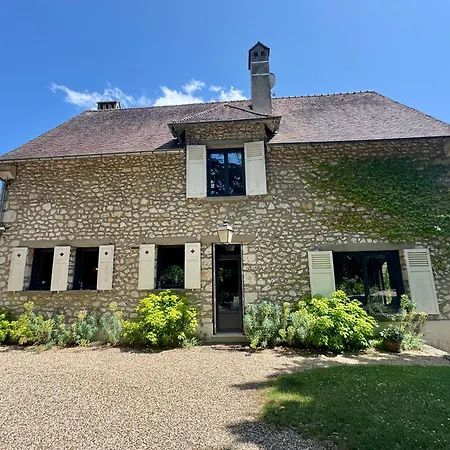 Maison En Pierre, Charme Et Jardin 1h De Paris 別荘